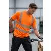 T-shirt ostrzegawczy NEOPLUS TSHV55 - ORANGE FLUOR