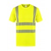 T-shirt ostrzegawczy NEOPLUS TSHV55 - GOLD FLUOR