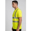 T-shirt ostrzegawczy NEOPLUS TSHV55 - GOLD FLUOR