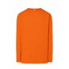 T-Shirt męski z długim rękawem  TSRA170LS  - ORANGE
