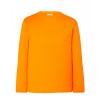 T-shirt KID LS JHK TSRK 150 LS - ORANGE