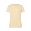 T-shirt damski JHK TSRLCMF - BUTTER CREAM