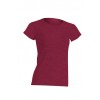 T-shirt damski JHK TSRLCMF - BURGUNDY HEATHER