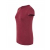 T-shirt damski JHK TSRLCMF - BURGUNDY HEATHER