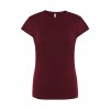 T-shirt damski JHK TSRLCMF - CARDINAL