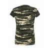 T-shirt damski JHK TSRLCMF - CARDINAL