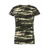T-shirt damski JHK TSRLCMF - CAMOUFLAGE