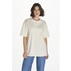 Koszulka OVER RELAXED FIT - IVORY