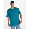 Koszulka OVER RELAXED FIT - PETROL BLUE