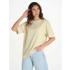 T-shirt JHK TSUA OVERSIZE - BUTTERCREAM 