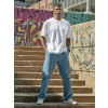 T-shirt JHK TSUA OVERSIZE - WHITE
