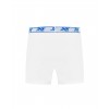 BIELIZNA BOKSERKI MĘSKIE DŁUGIE - WHITE- 3 PACK
